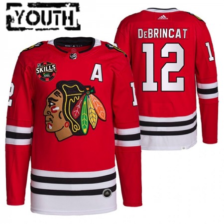 Chicago Blackhawks Alex DeBrincat 12 2022 NHL All-Star Skills Authentic Shirt - Kinderen